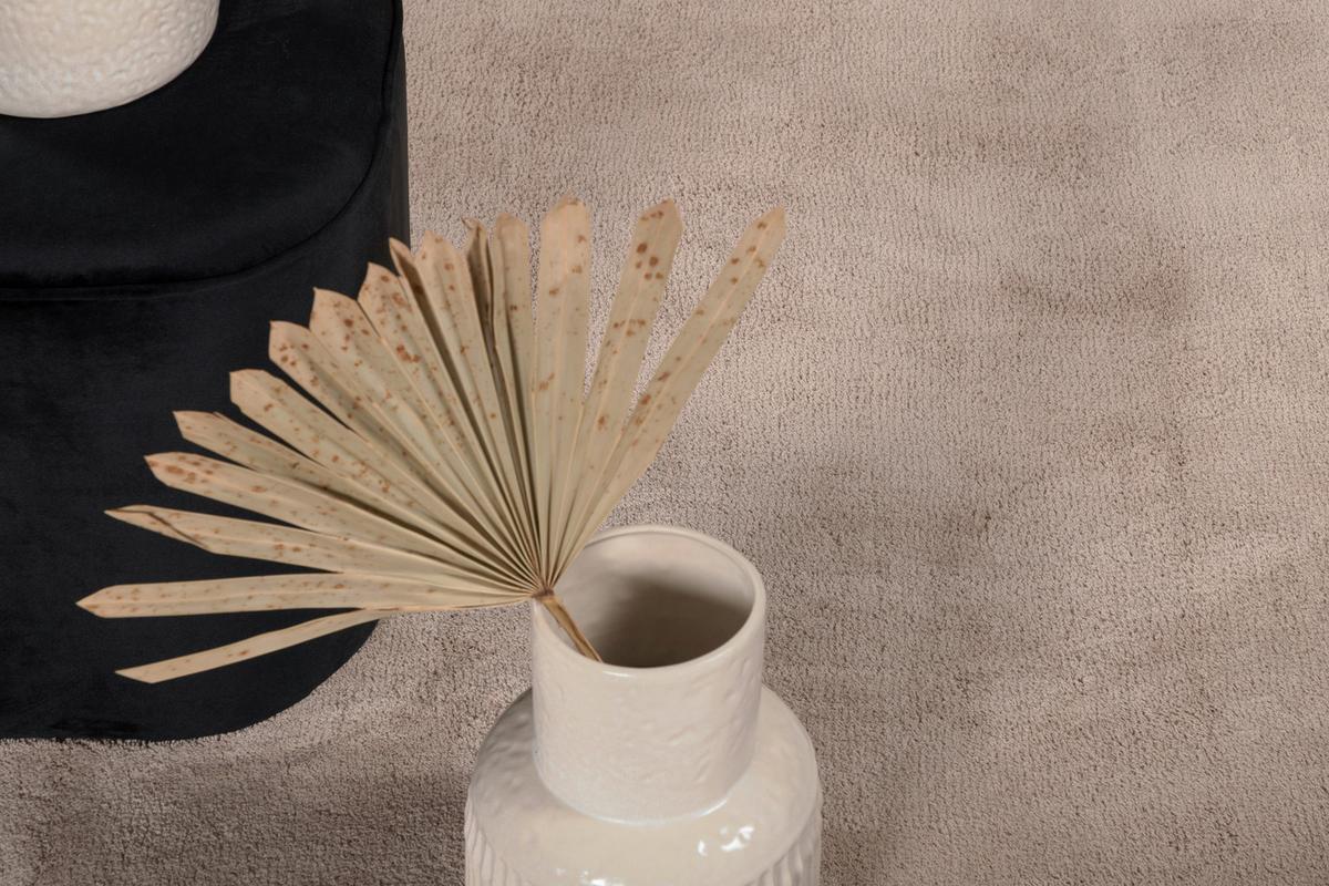 HOCHFLORTEPPICH UNDRA - Beige, LIFESTYLE, Textil (170/240cm) - P & B