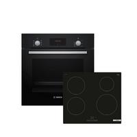 Backofenset HBD234FB65 in Schwarz - Schwarz, Basics (60cm) - Bosch
