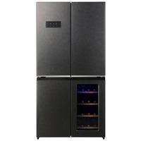 Multi-Door WCD595EWTSNF ST ca. 91x182x71 cm Dunkelgrau - Dunkelgrau, KONVENTIONELL, Kunststoff/Metall (90,5/182/72cm) - Wolkenstein