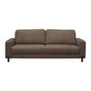 3-Sitzer-Sofa Piega Taupe - Taupe/Schwarz, MODERN, Textil/Metall (230/66-87/96cm) - Mömax