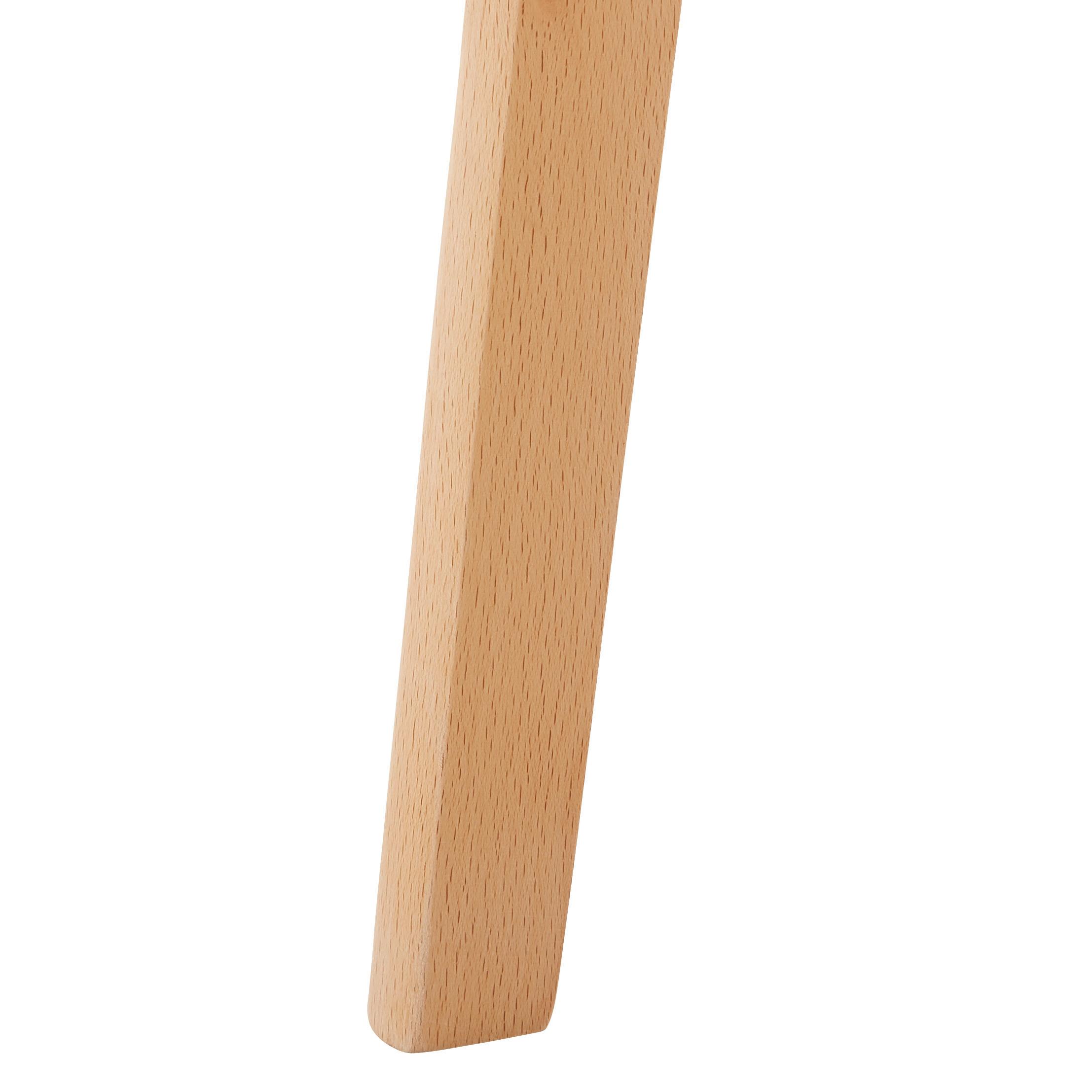BARNBORD TIBBY - vit/bokfärgad, Modern, trä (60/47cm) - Bessagi Kids