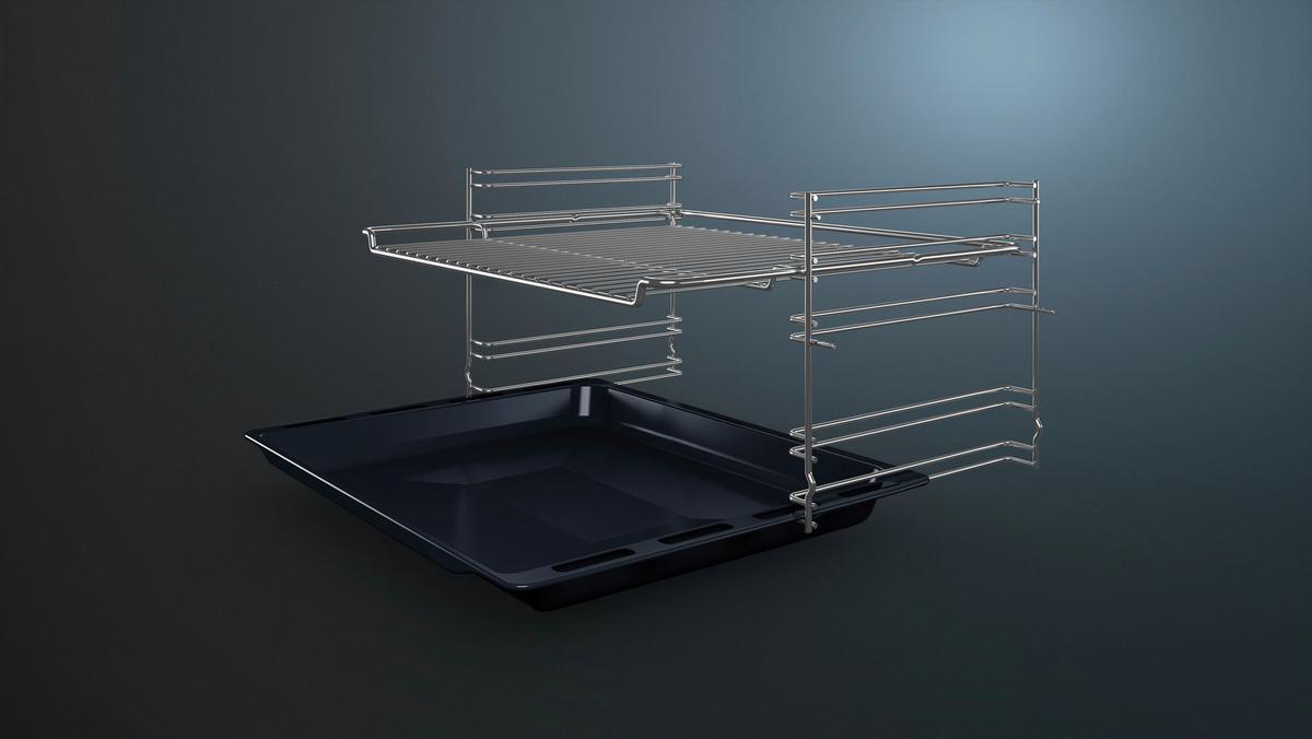Einbaubackofen HB010FBA0 schwarz/edelstahl - (59,4/59,5/54,8cm) - Siemens