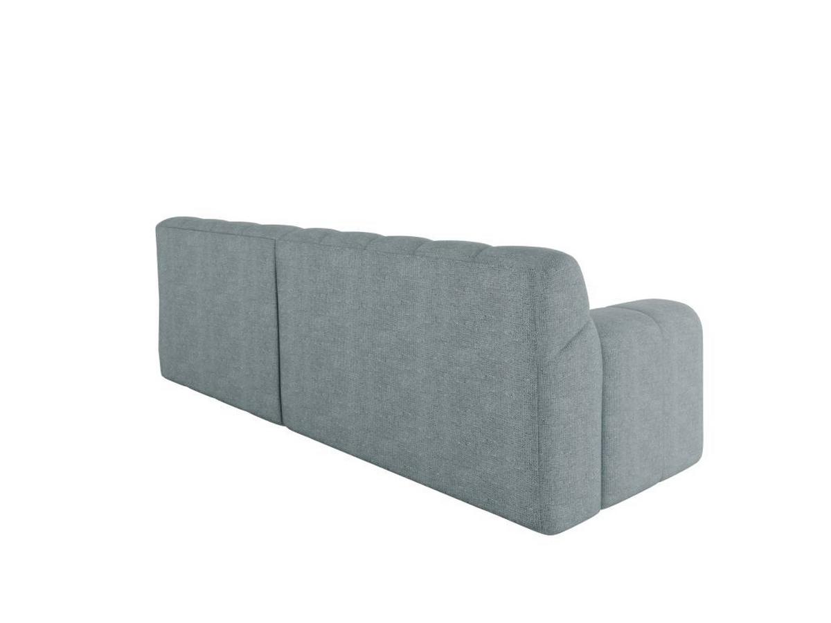 Kutna Garnitura Karl - plavkastosiva/crna, Moderno, tekstil/plastika (287/169cm) - Modern Living