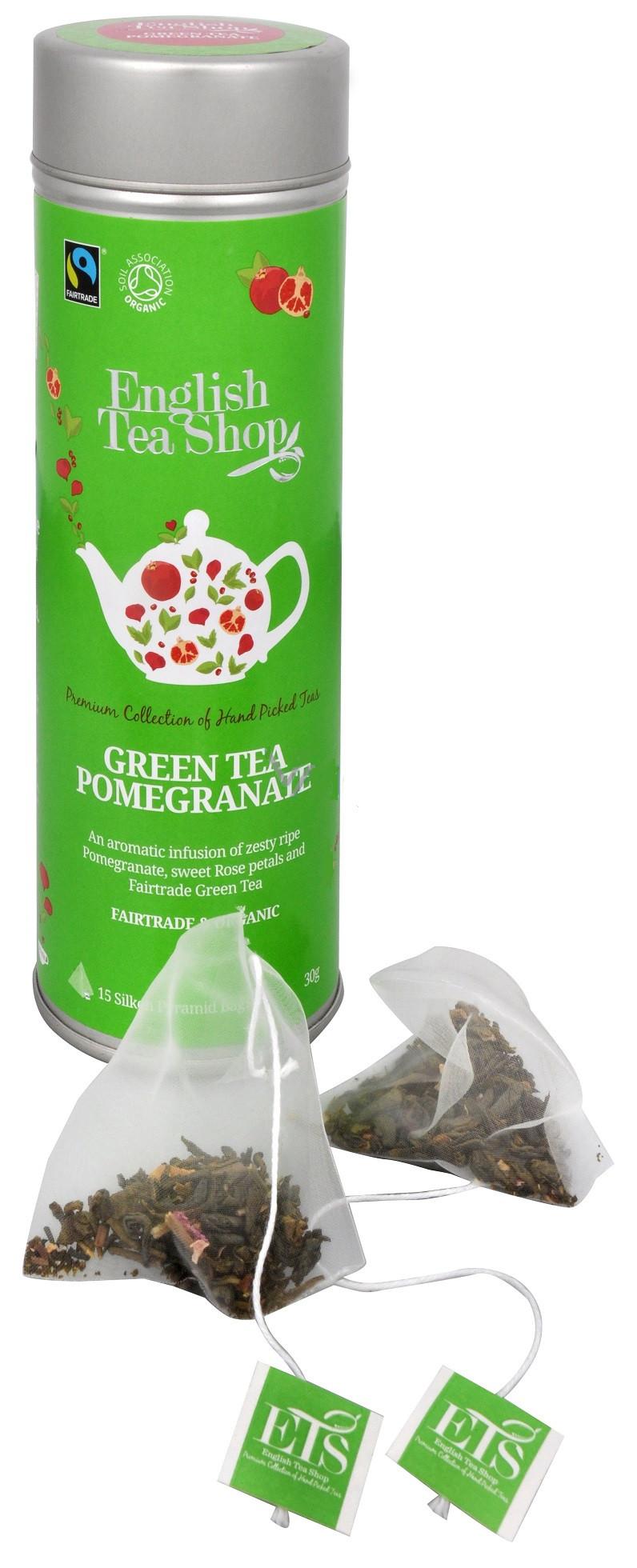 Bio Tea Fémhengerben Zöld Bio Tea Gránátalmás - zöld, Basics