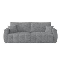 Canapea extensibila BALI - gri, Modern, lemn/textil (245/74-90/104cm) - Luca Bessoni