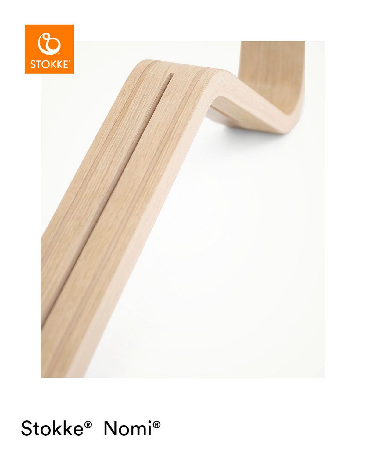 WYSOKIE KRZESŁO 626504 NOMI - antracytowy/naturalny, Basics, drewno (52/83,50/59cm) - Stokke