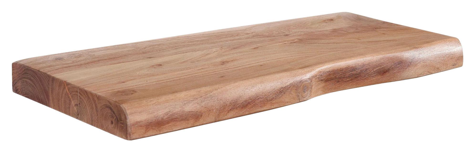 Stenski Regal Wohnling - barve akacije, Moderno, les (40/4/26cm) - MID.YOU