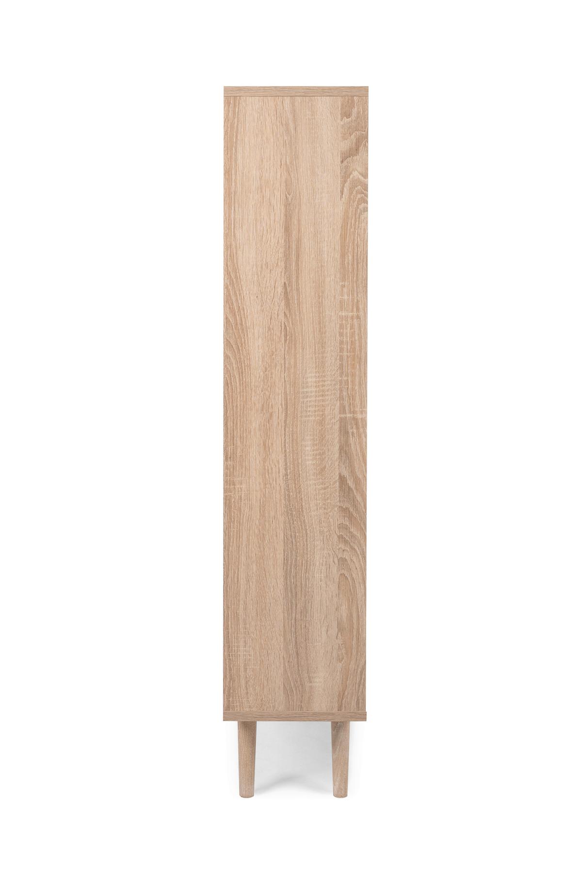 SZAFKA UCHYLNA NA BUTY BALI - kolor dębu sonoma, Natur, materiał drewnopochodny/tworzywo sztuczne (70/125/24cm) - MID.YOU