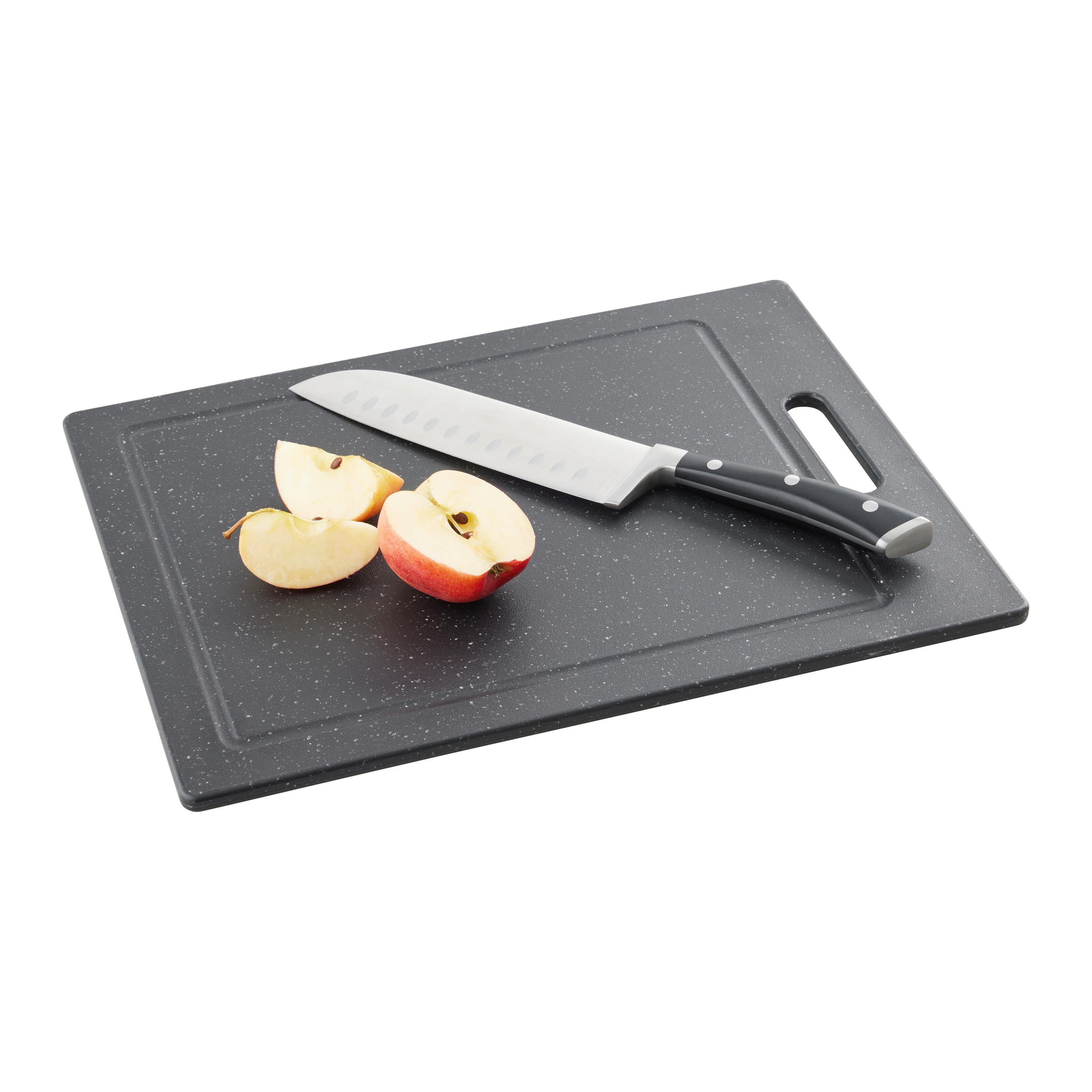 Tocător Michael - L - negru, Modern, plastic (36,6/27,6/1cm) - Mömax