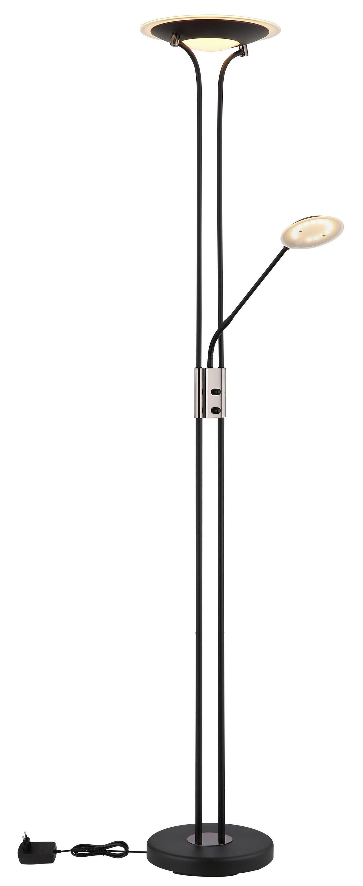 LED-DECKENFLUTER 59094 TAMIKA - Klar/Chromfarben, Konventionell, Glas/Kunststoff (30/180cm) - Globo