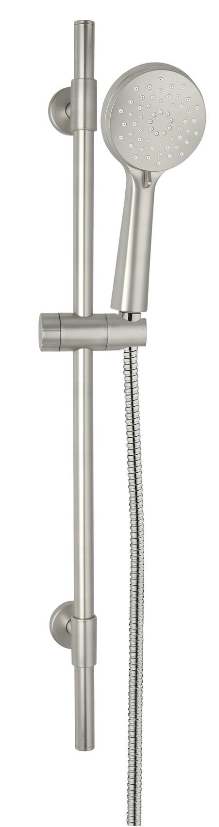 ZESTAW NATRYSKOWY YOUNG LINE - kolor stalowy, Basics, metal (10cm) - Wenko