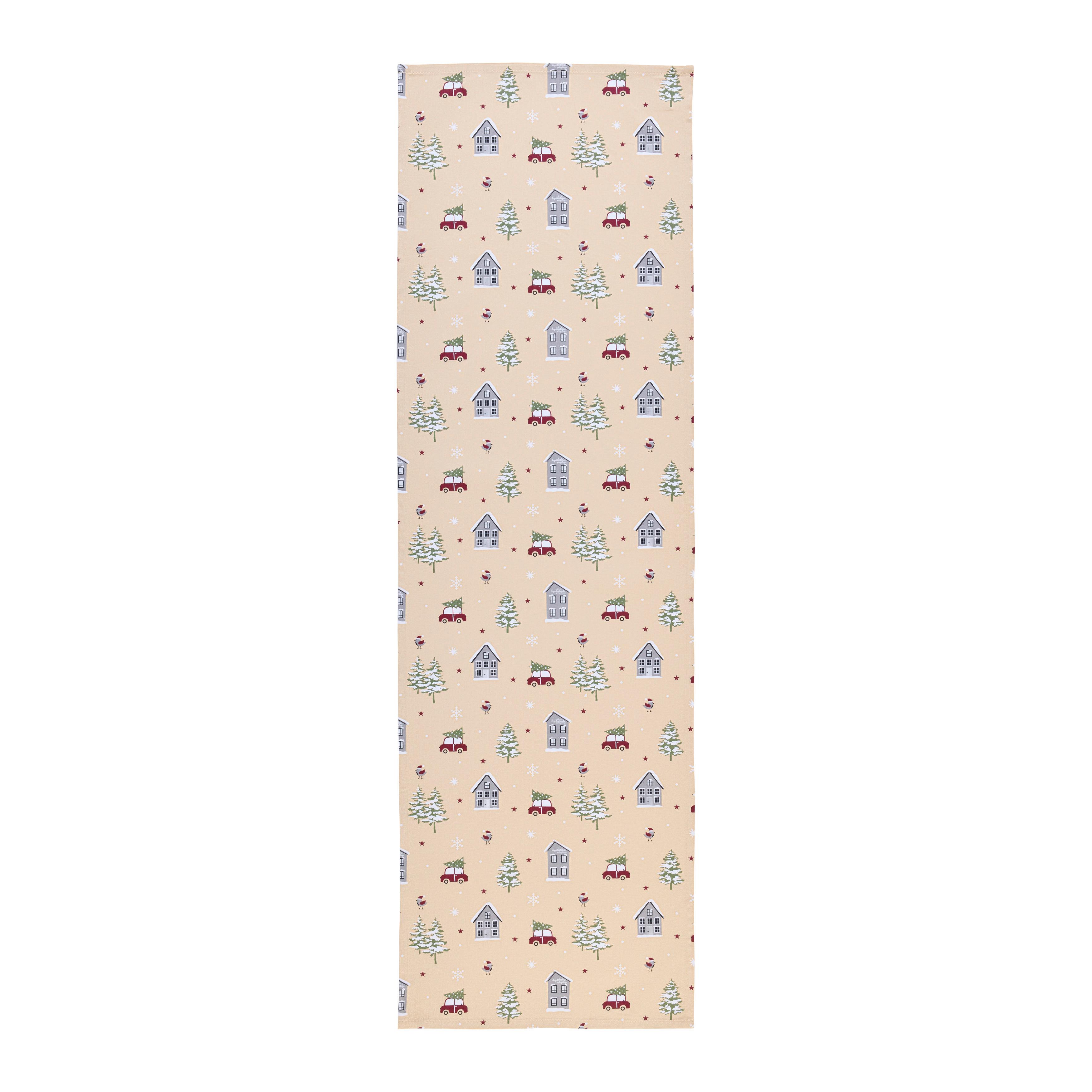 Asztali Futó Home 40/150 - bézs, Konventionell, textil (45/150cm) - Mömax