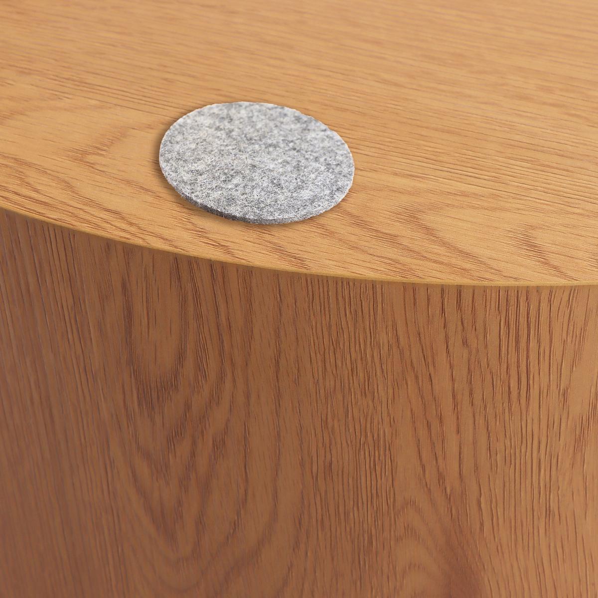 STOLIK BOCZNY MIGUEL - kolor dębowy, Design, materiał drewnopochodny (60/60/40cm) - Xora