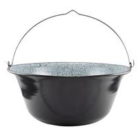 Gulyásbogrács Bogrács - fekete, Basics, fém (48,7/21cm)