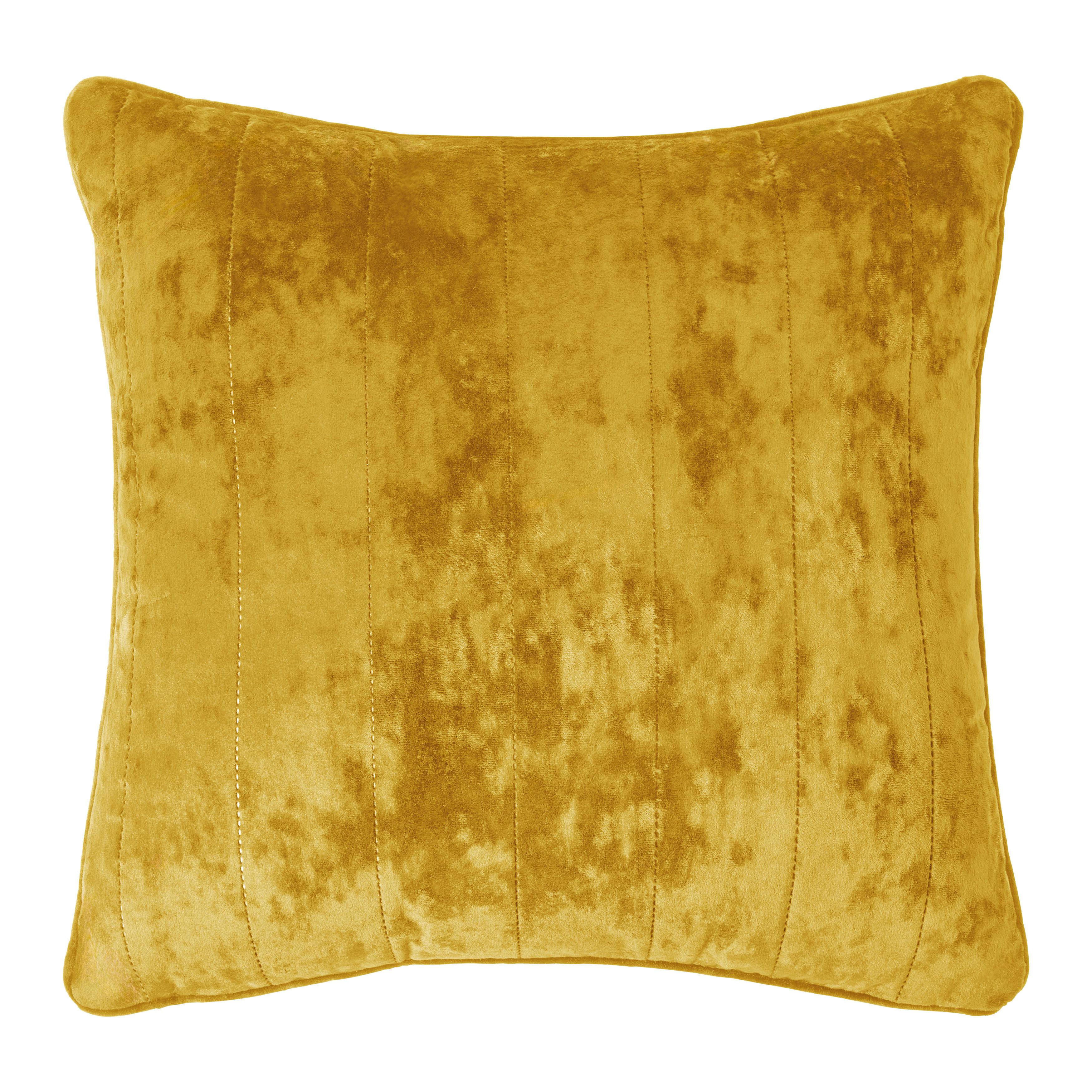 Zierkissen Gloria Goldfarben ca. 45x45cm - Goldfarben, Textil (45/45cm) - Mömax