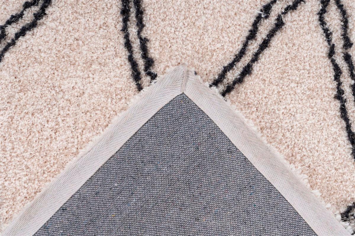 HOCHFLORTEPPICH ORLANDO 325 ELFENBEIN - Creme, Konventionell, Textil (120/170cm) - Kayoom