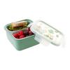 LUNCHBOX KIDS - ljusgrön, Klassisk, plast (15/15/7,5cm) - Mömax