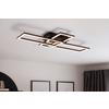 LED-Deckenleuchte Ferm in Schwarz max. 24 Watt - svart, Modern, plast (65/34,8/7,3cm) - Premium Living