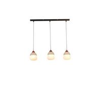 Hängeleuchte Opal max. 18 Watt - Opal, Trend, Glas/Stein (80/13/130cm) - Novel