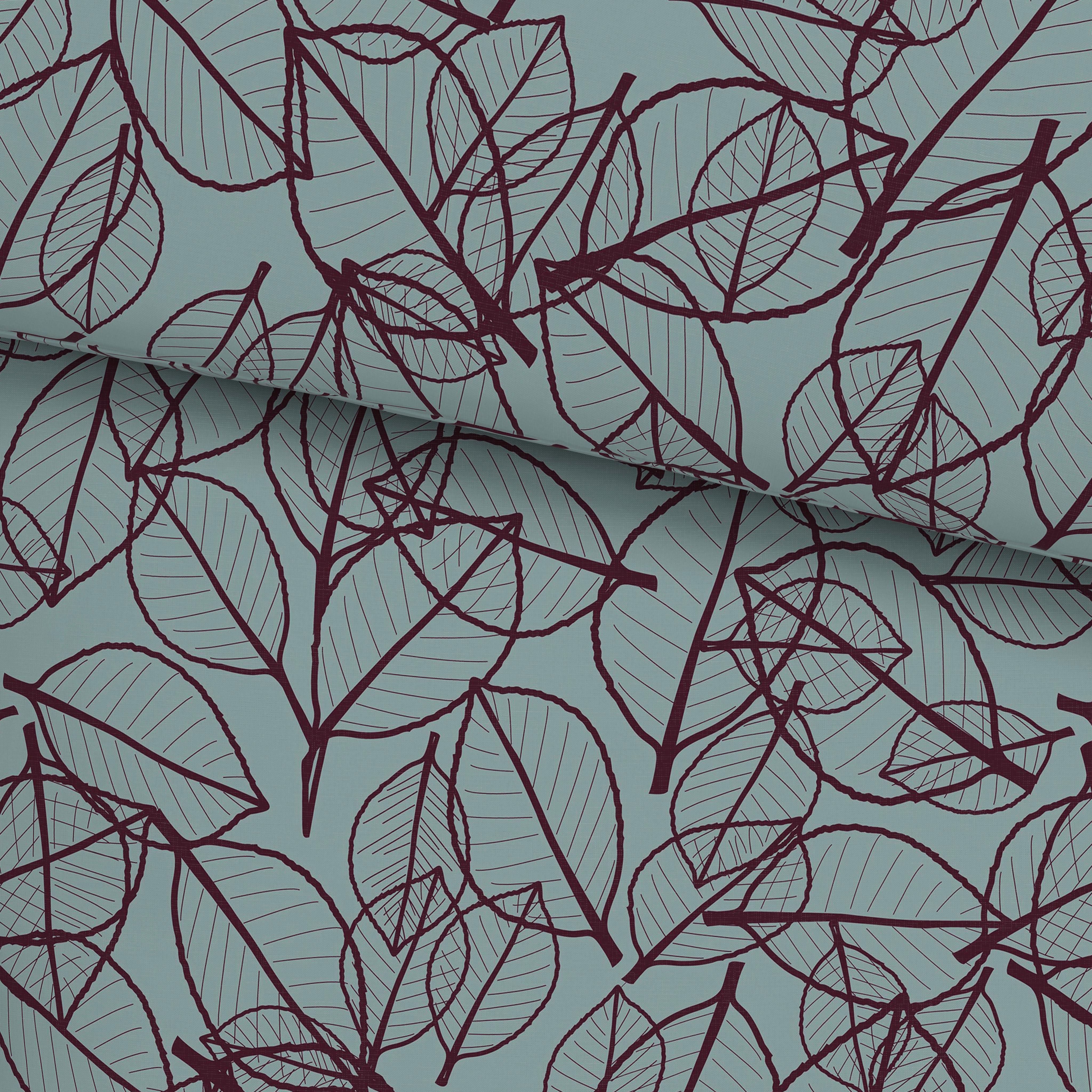 Ágyneműhuzat-garnitúra Blätterwald - zöld, Modern, textil (140/200cm) - Modern Living