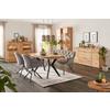 SITTBÄNK EILEEN - grå/svart, Modern, metall/textil (171/88/65cm) - Mömax