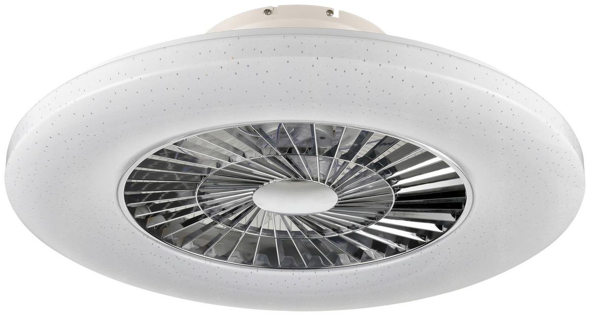 Ventilator de plafon Luftiku - alb, Konventionell, plastic (59/19,5cm) - Premium Living