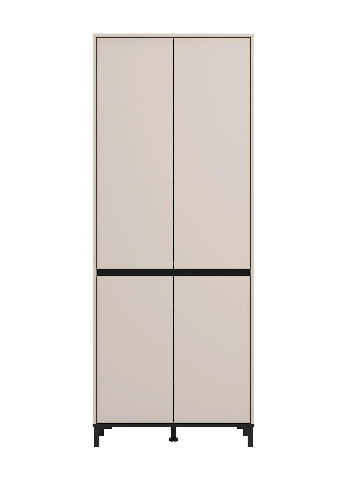 Mehrzweckschrank Arran Kaschmir - Kaschmir, MODERN, Holzwerkstoff (80/206/40cm) - Mömax