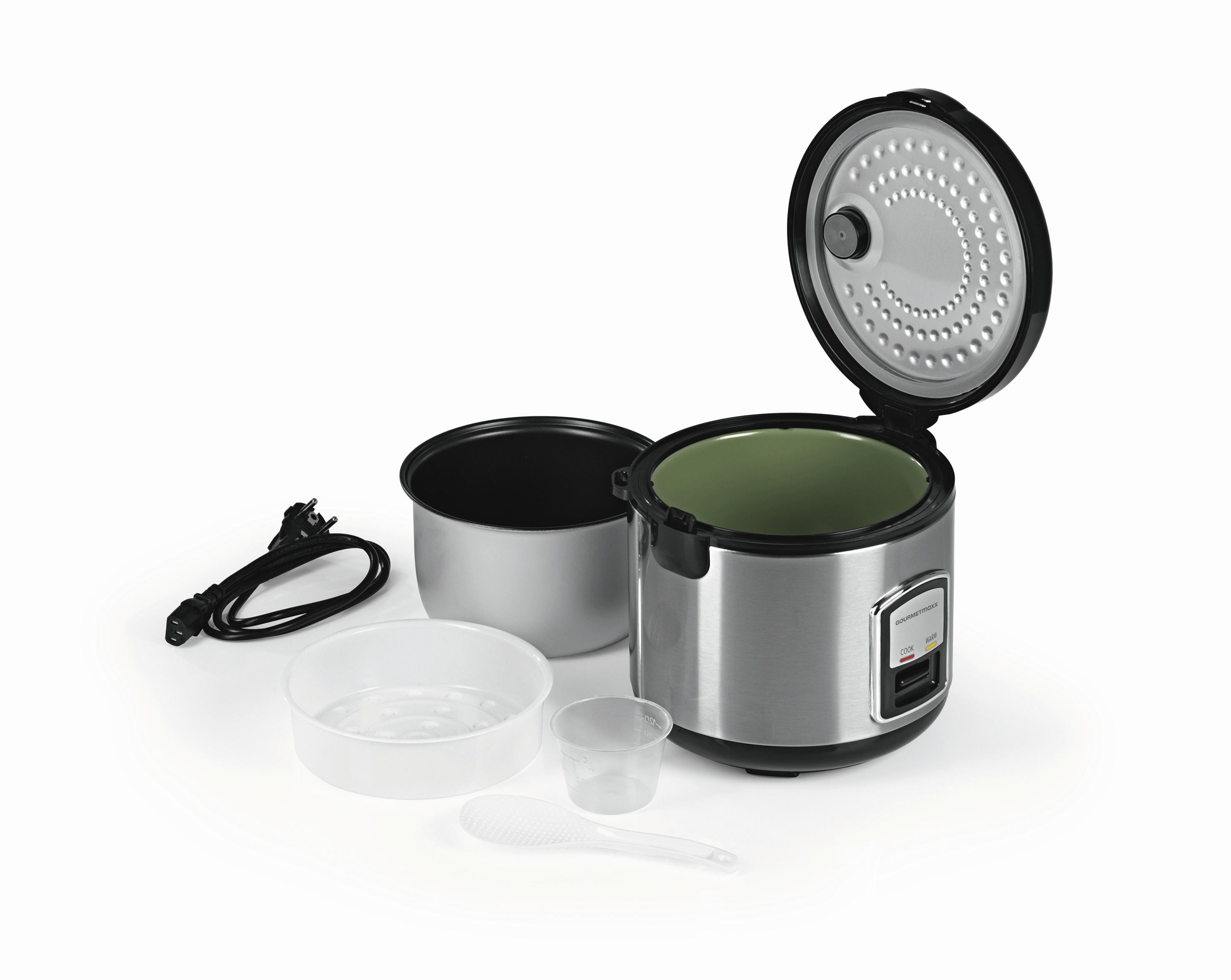 Gourmetmaxx Reiskocher max. 400 Watt - MODERN (23,8/24/25cm)
