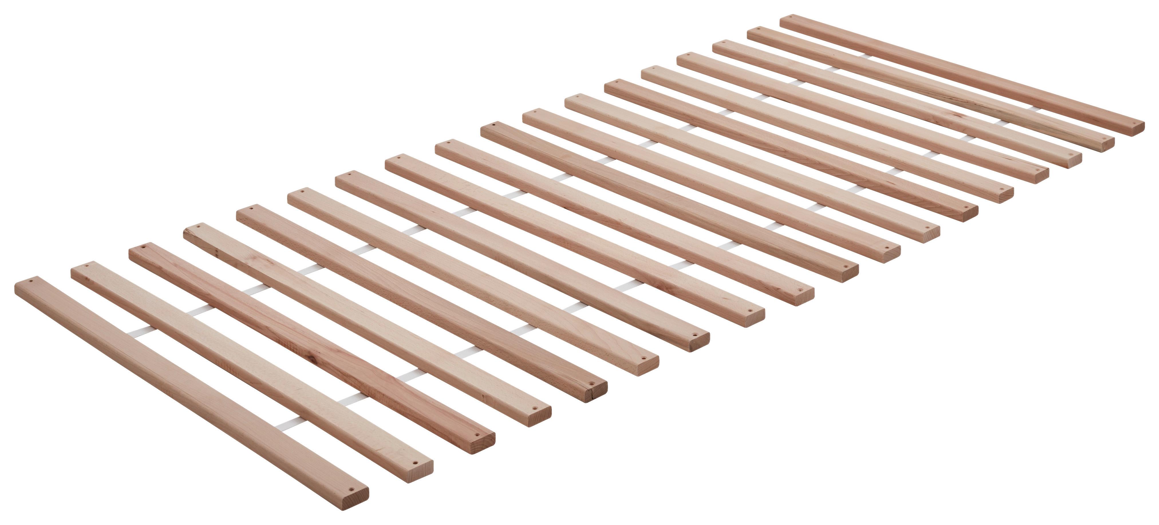 Letvena Podlaga V Roli Lupo 2, 90x200 - barve bukve, Konvencionalno, les (90/200cm)