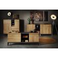 Highboard Eichefarben/Anthrazit - Eichefarben/Anthrazit, Holzwerkstoff/Metall (120/120/45cm) Highboard Eichefarben/Anthrazit - Eichefarben/Anthrazit, Holzwerkstoff/Metall (120/120/45cm)