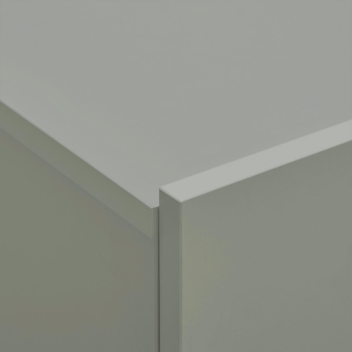 KOMODA NISKA NEWNIQ - zielony, Design, materiał drewnopochodny (180/36,7/42cm) - Hom`in