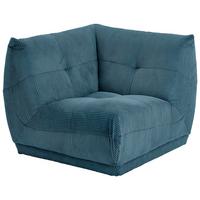 Modul Sofa Giselle Ecke Petrol - Petrol, Trend, Textil (105/80/105cm) - Livetastic