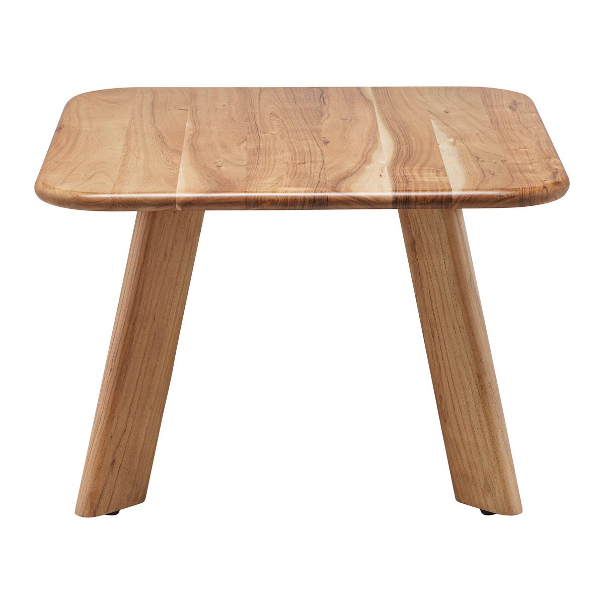 Couchtisch Liza aus Akazienholz, vollmassiv - Akaziefarben, MODERN, Holz (70/70/45cm) - Premium Living