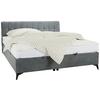 Box Krevet Magic - siva/crna, Konvencionalno, drvni materijal/tekstil (180/200cm) - Modern Living