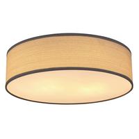 LAMPA SUFITOWA 15363G VARIOS - biały/szary, Design, tworzywo sztuczne/metal (38/10cm) - Globo