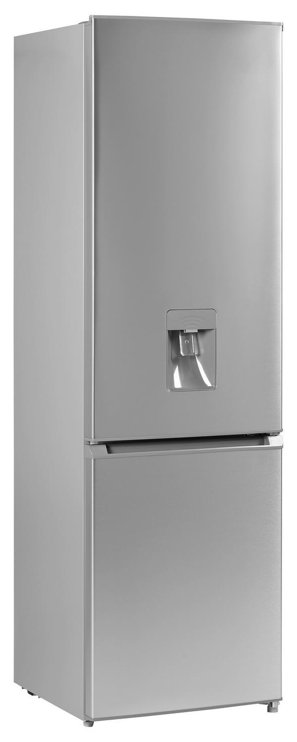 Kühl-Gefrier-Kombination HD-403RWEN in Edelstahlfarben - Edelstahlfarben, MODERN, Kunststoff/Metall (59,5/188/63cm) - Based