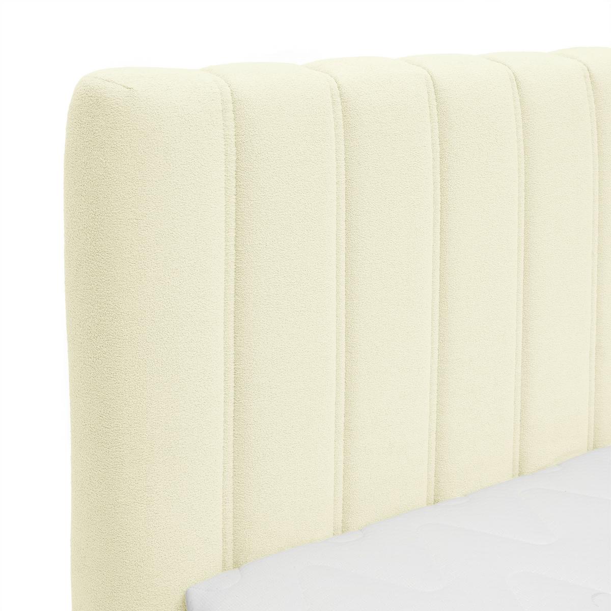 PAT BOXSPRING DIXON - ecru, Konventionell, lemn/textil (120/200cm) - Premium Living