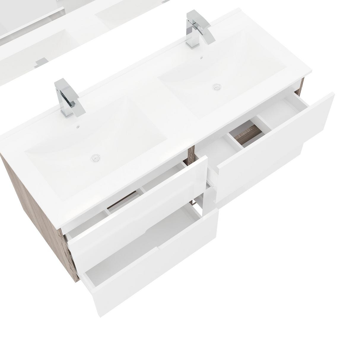 Mobilier baie Eva - Basics (121/113/46,5cm)