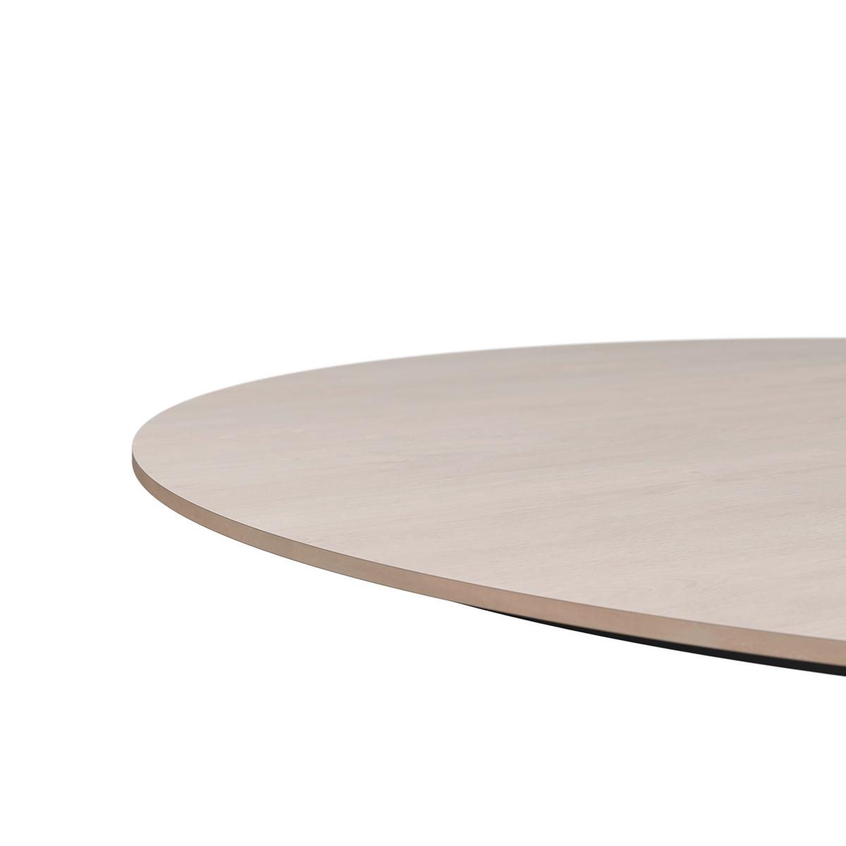 Gartentisch Lilly Anthrazit - Anthrazit/Naturfarben, Basics, Stein/Metall (120/120/73cm)