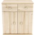 Comodă Karin - culoare lemn fag, Modern, compozit lemnos (70/80/35cm) Comodă Karin - culoare lemn fag, Modern, compozit lemnos (70/80/35cm)