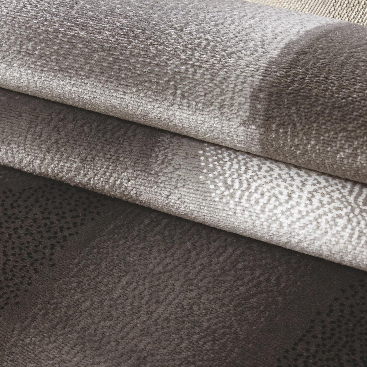 Webteppich Plus Braun/Weiß ca. 80x300cm - Braun/Weiß, Design, Textil (80/300cm)
