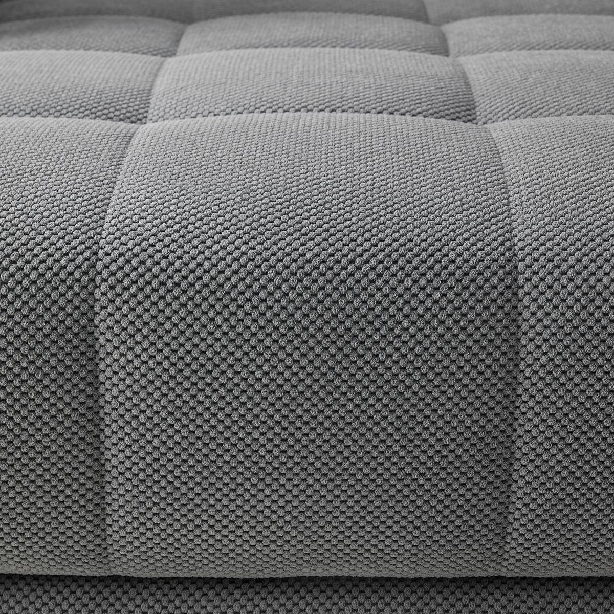 Kutna Garnitura Portland - siva/crna, Moderno, tekstil/plastika (197/98/275cm) - Premium Living