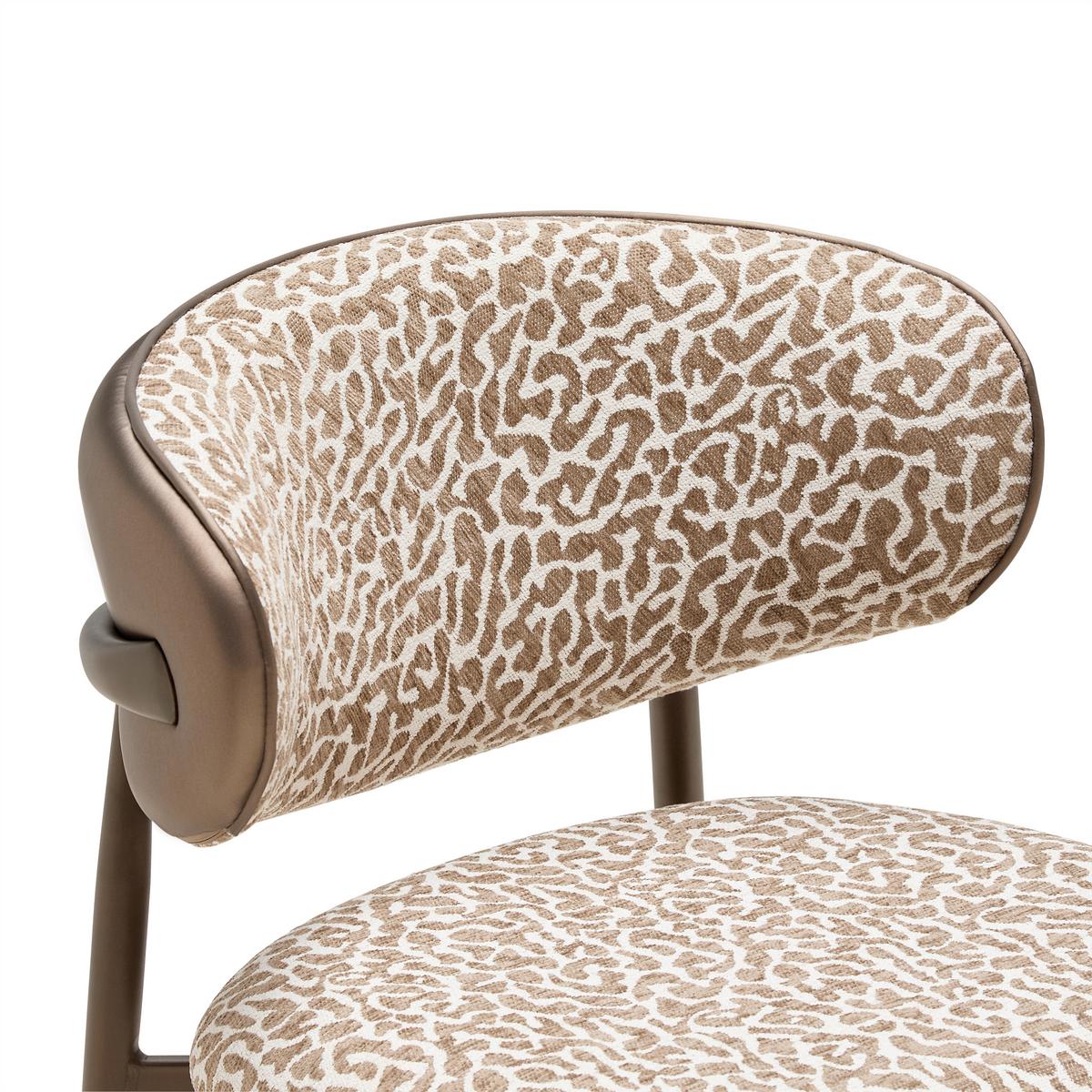 Sessel Leano Braun - Braun, LIFESTYLE, Textil/Metall (54/80/59cm) - Premium Living