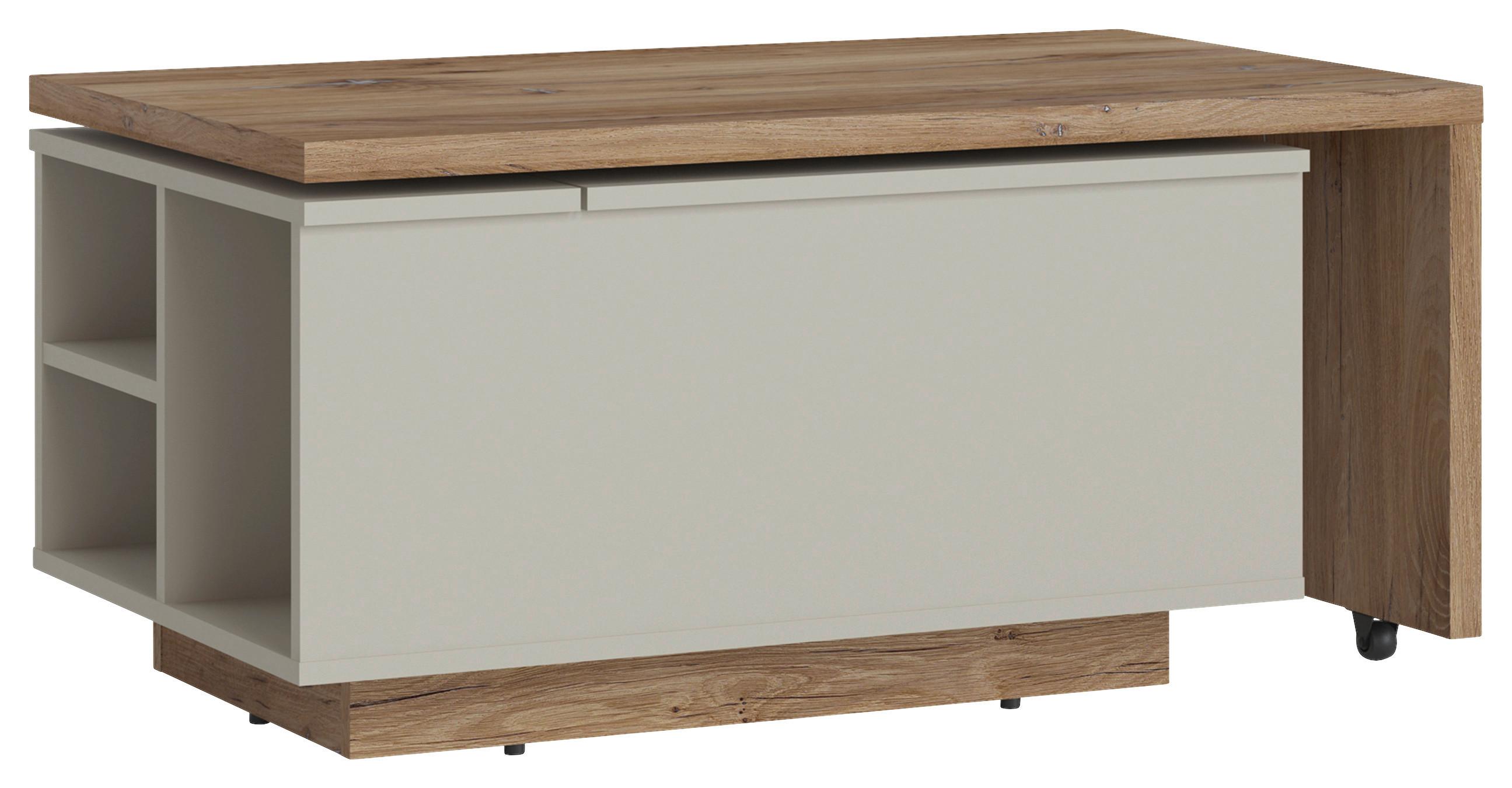 Klub Stočić Myra - boja hrasta, Konvencionalno, pločasti materijal (95/153/45,3/54cm) - Modern Living
