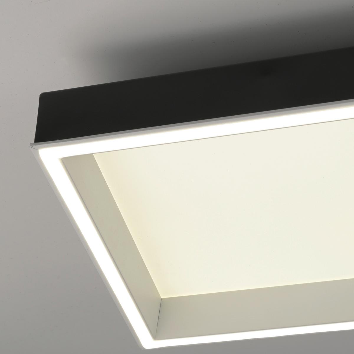 LAMPA SUFITOWA LED 6317-18 Q-MAGONG - czarny, Basics, tworzywo sztuczne/metal (120/30/8.4cm) - Paul Neuhaus