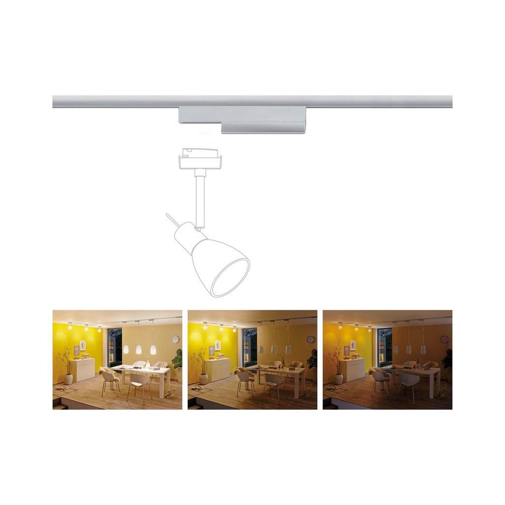 Schienensystem-Adapter Urail Adapter max. 50 Watt - Chromfarben, Basics, Kunststoff (16,6/5/2cm) - Paulmann