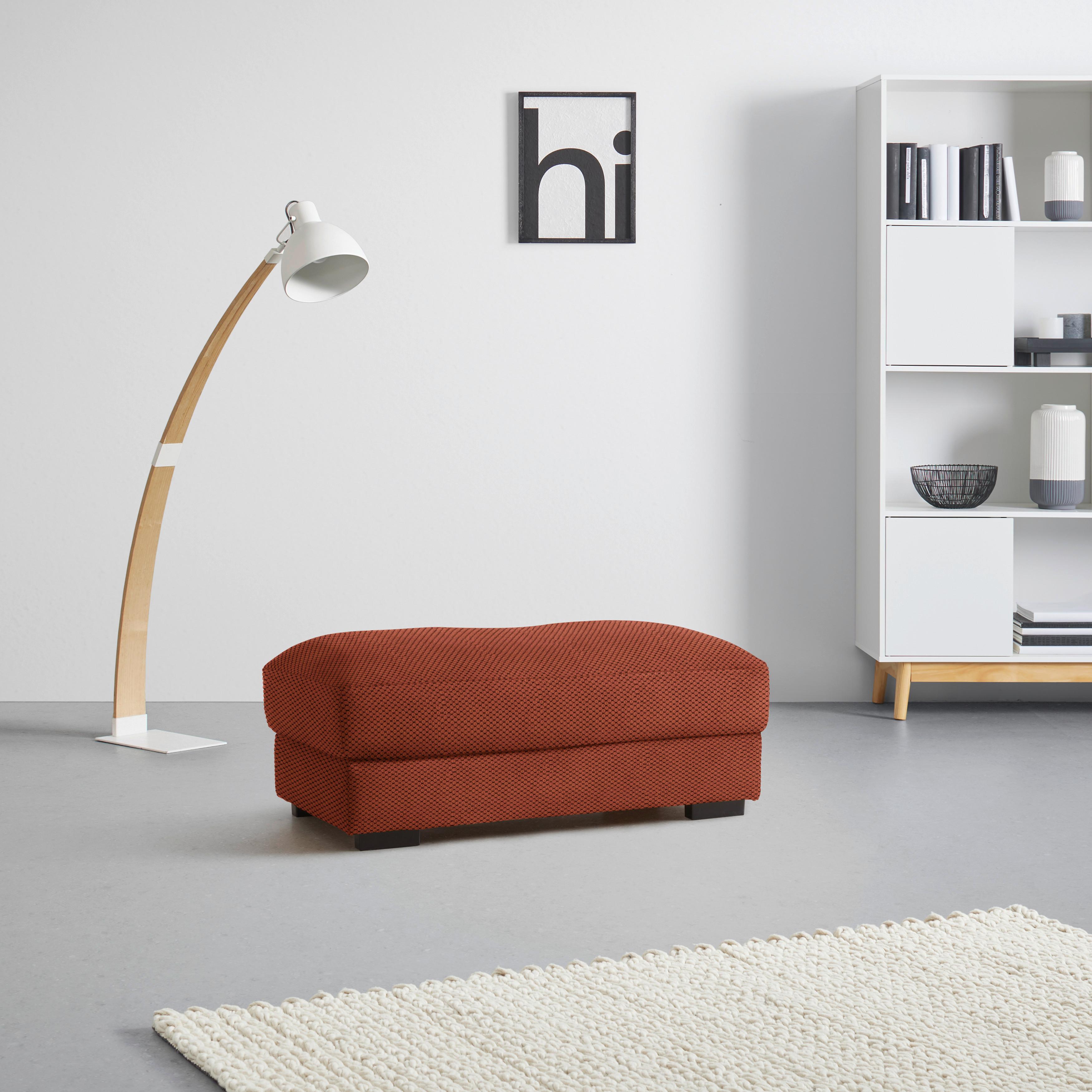 Hocker Pedro Braun - Braun, MODERN, Textil (60/46/110cm) - Mömax