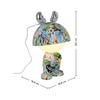 LED-DEKORATIONSLAMPA LEA - kromfärg/multicolor, Modern, metall/plast (17/17/30cm) - Mömax