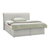 Boxspringbett Belano Grau ca. 180x200cm - Grau, KONVENTIONELL, Holz/Holzwerkstoff (180/200cm) - Premium Living
