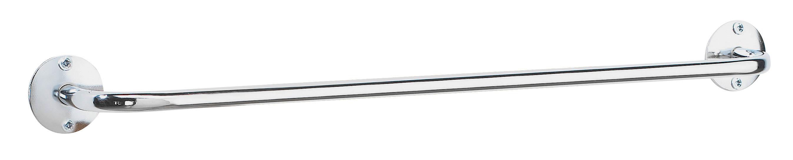 Handtuchhalter in Chromfarben - Chromfarben, Metall (55/5/6,5 CMcm) - Mömax